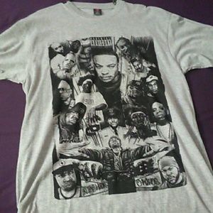 Grey T-shirt Parental Advisory Rappers